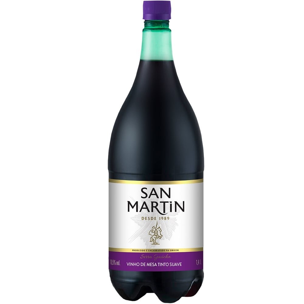 Vinho San Martin Tinto Suave 1,4L