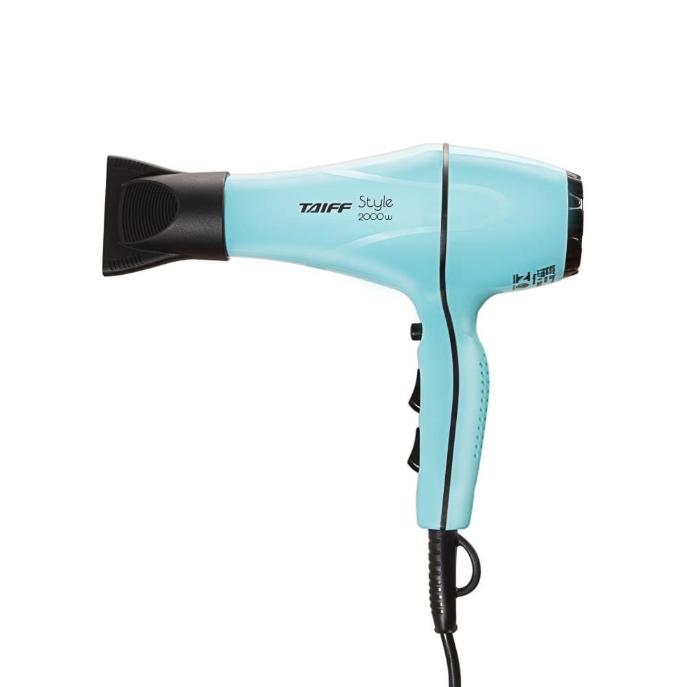 Secador de Cabelo Taiff Style 2 Velocidades - 5 Temperaturas 2000W, Azul 220V