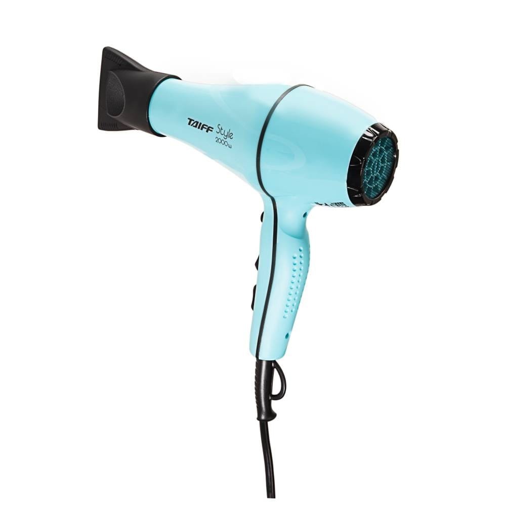 Secador de Cabelo Taiff Style 2 Velocidades - 5 Temperaturas 2000W, Azul 220V