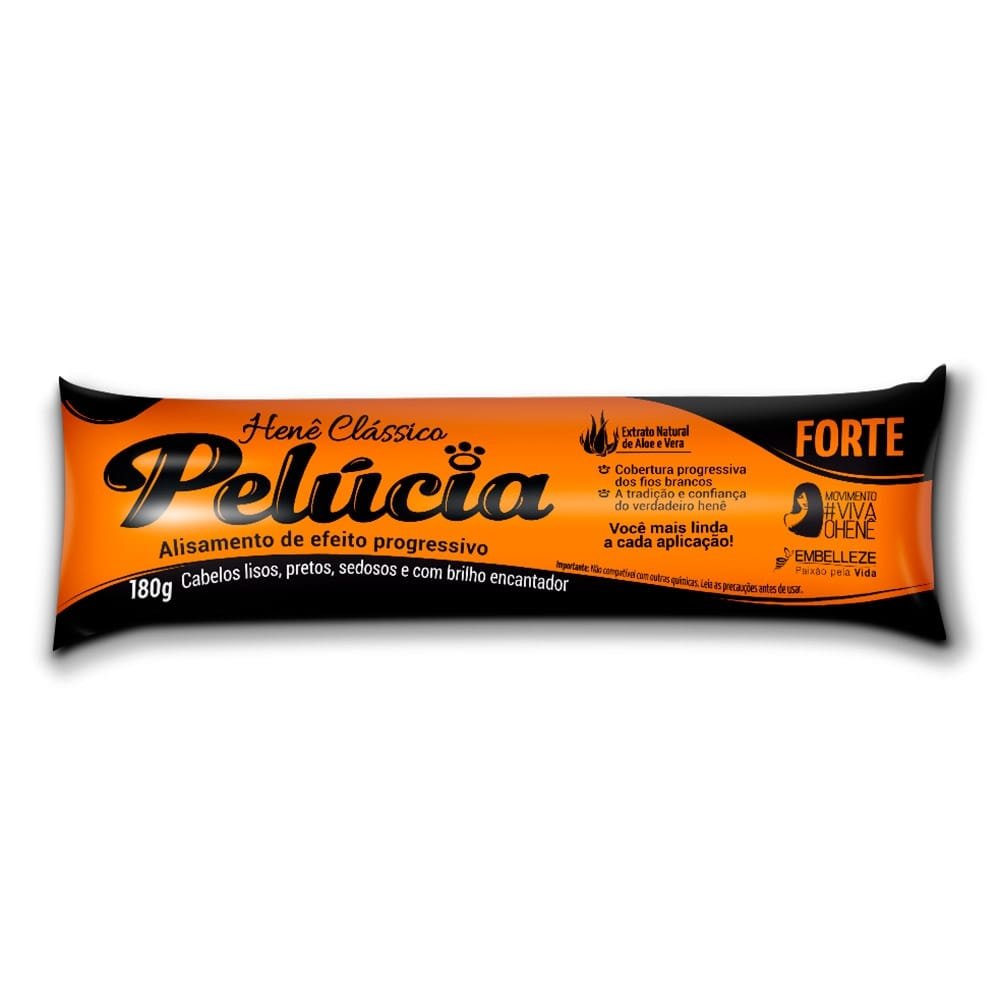 Alisante em Creme Henê Pelúcia Forte 180g