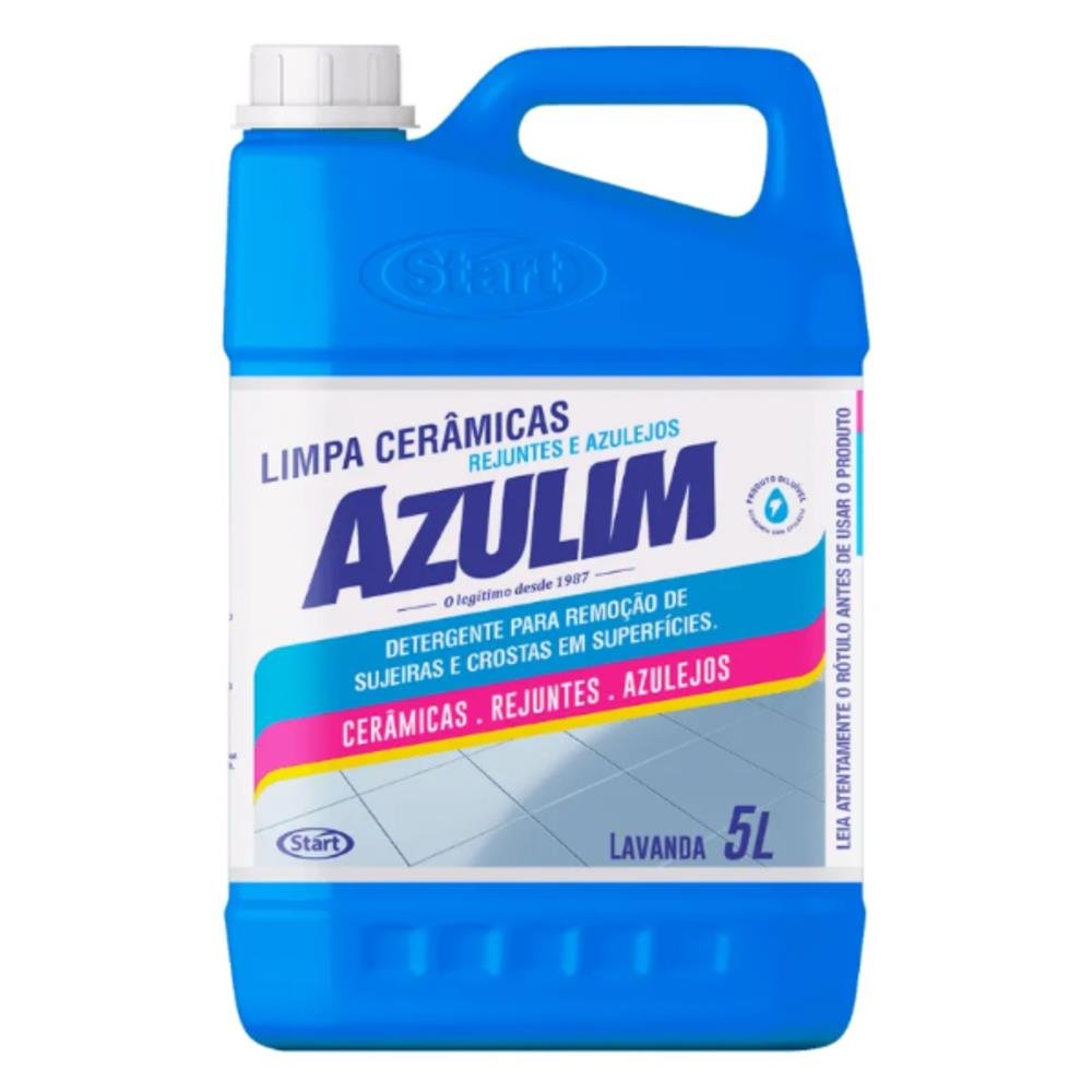 Limpa Ceramicas, Rejuntes E Azulejos Institucional Azulim Lavanda 5 ...
