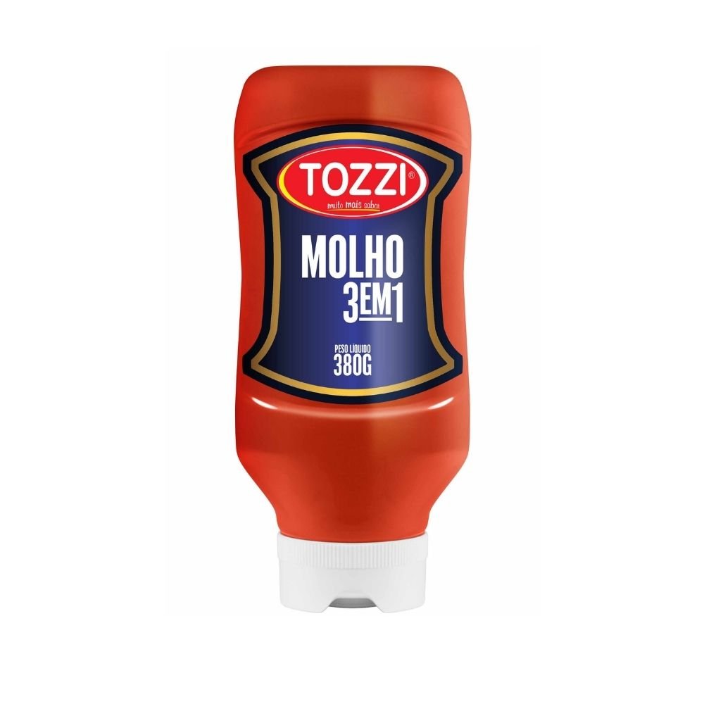 Molho 3 Em 1, 380 G Tozzi Caixa 12x1 | Martins Atacado