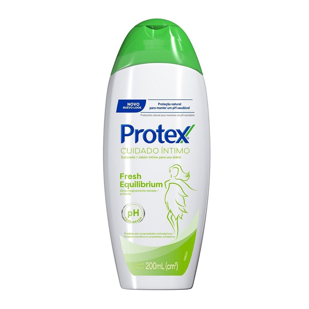 Sabonete Íntimo Líquido Protex Fresh Equilibrium 200ml