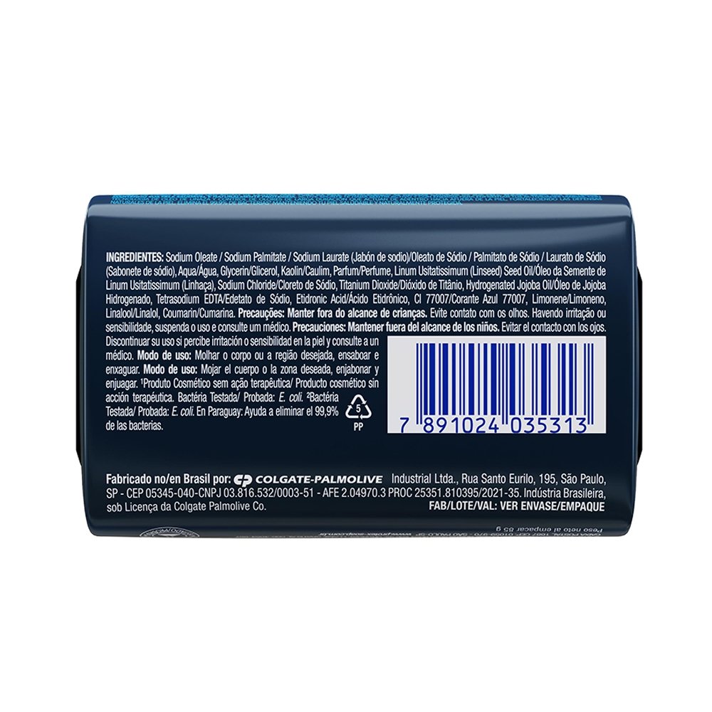 Sabonete Protex For Men 3x1 Active Sports 85g - Embalagem com 12 Unidades