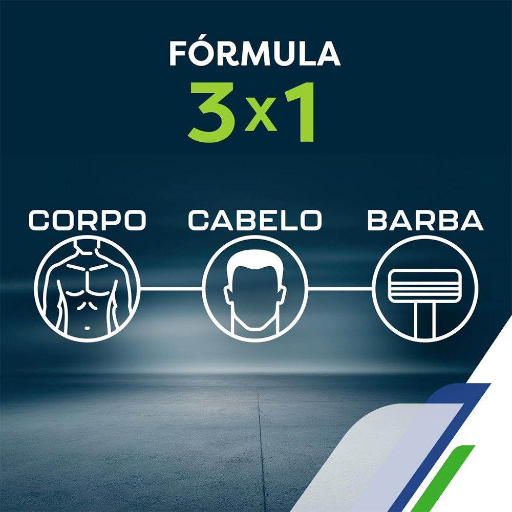 Sabonete Protex For Men 3x1 Active Sports 85g - Embalagem com 12 Unidades