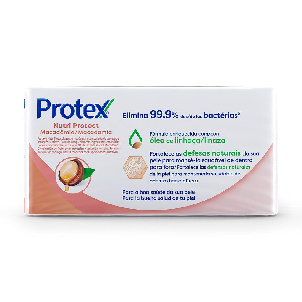 Sabonete Protex Macadâmia Antibacteriano 85g Embalagem com 6 Unidades