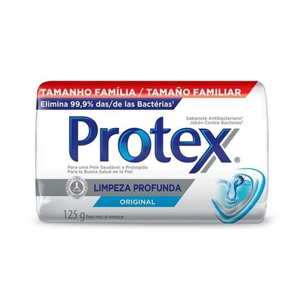 Sabonete Protex Limpeza Profunda Antibacteriano 125g Embalagem com 6 Unidades