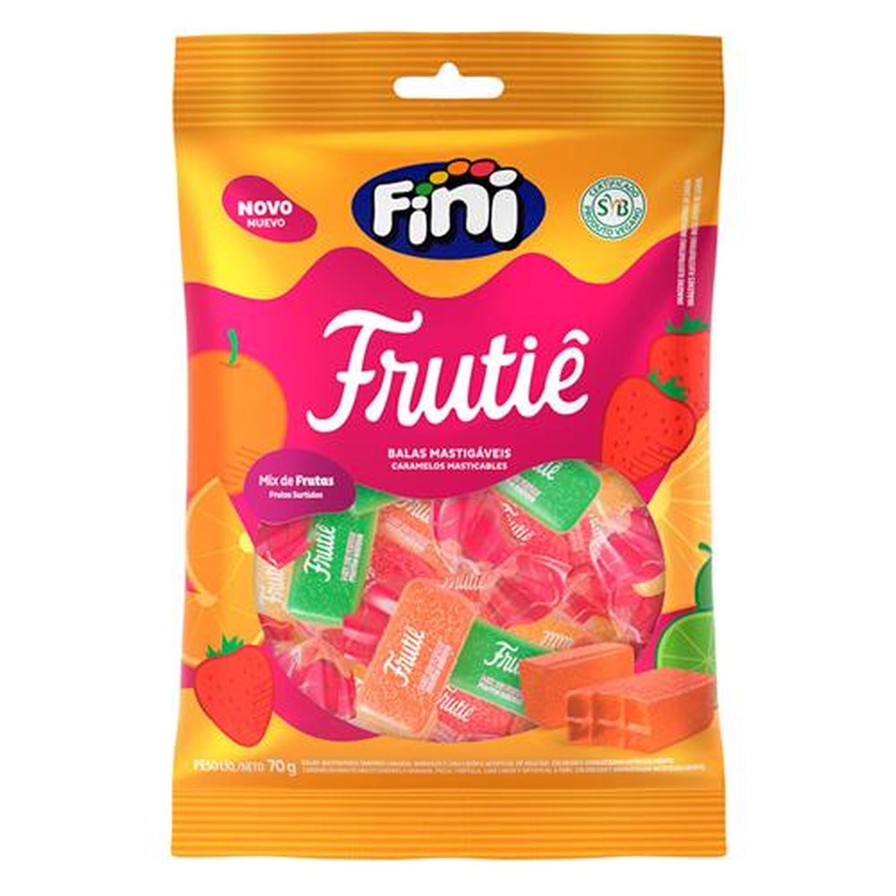 Fini Frutie Frutas Sortidas C/12 70g