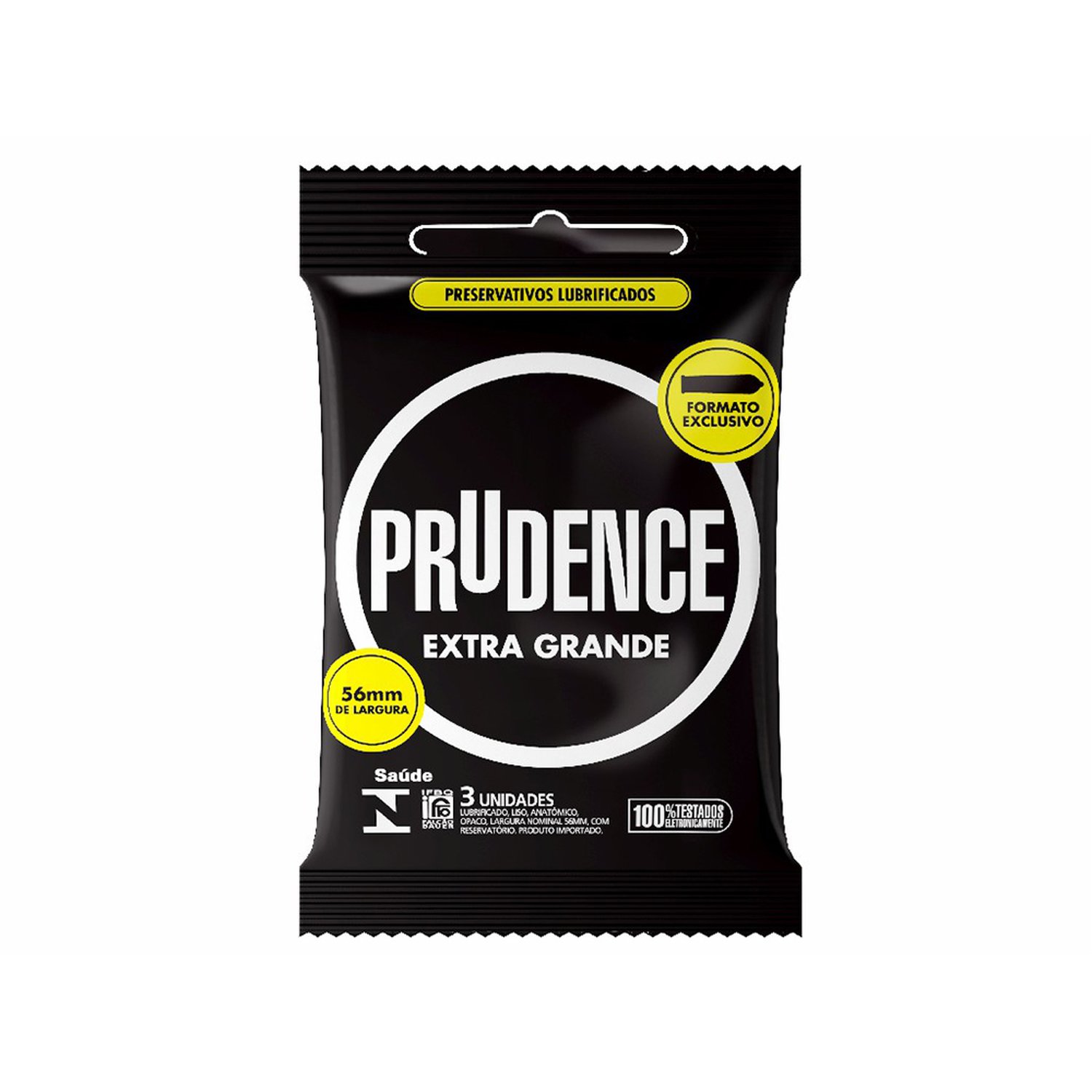 Preservativo Prudence Extra Grande 3 Und