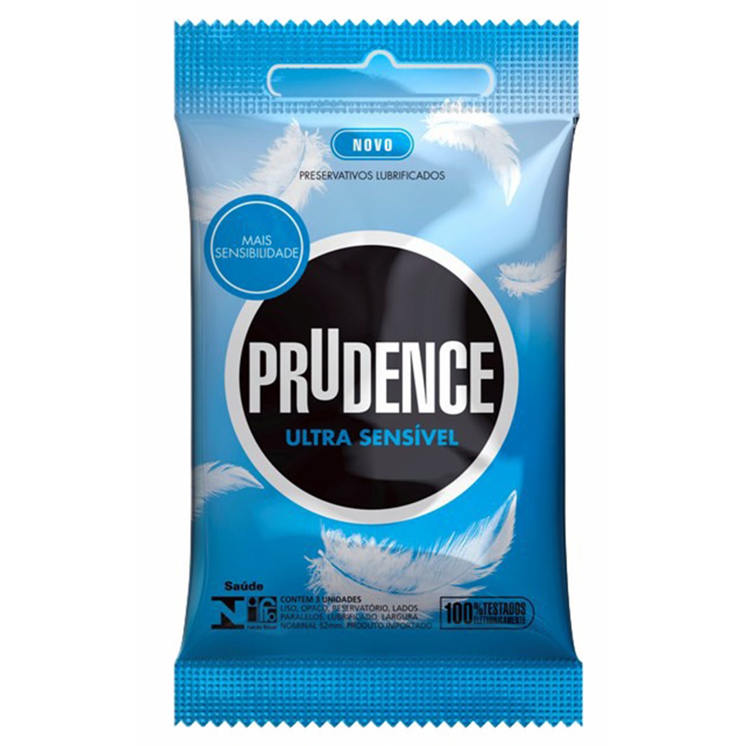Preservativo Prudence Ultra Sensivel 3 Und