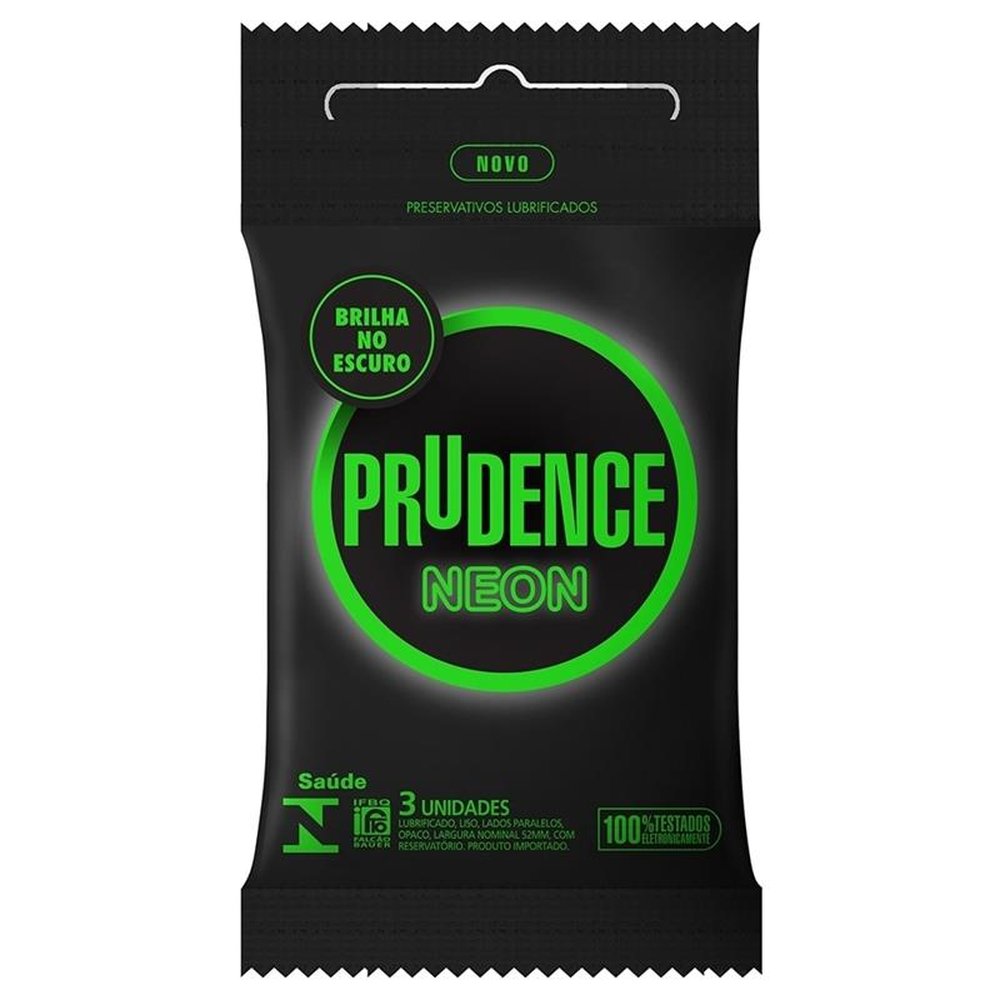Preservativo Prudence Neon C/3