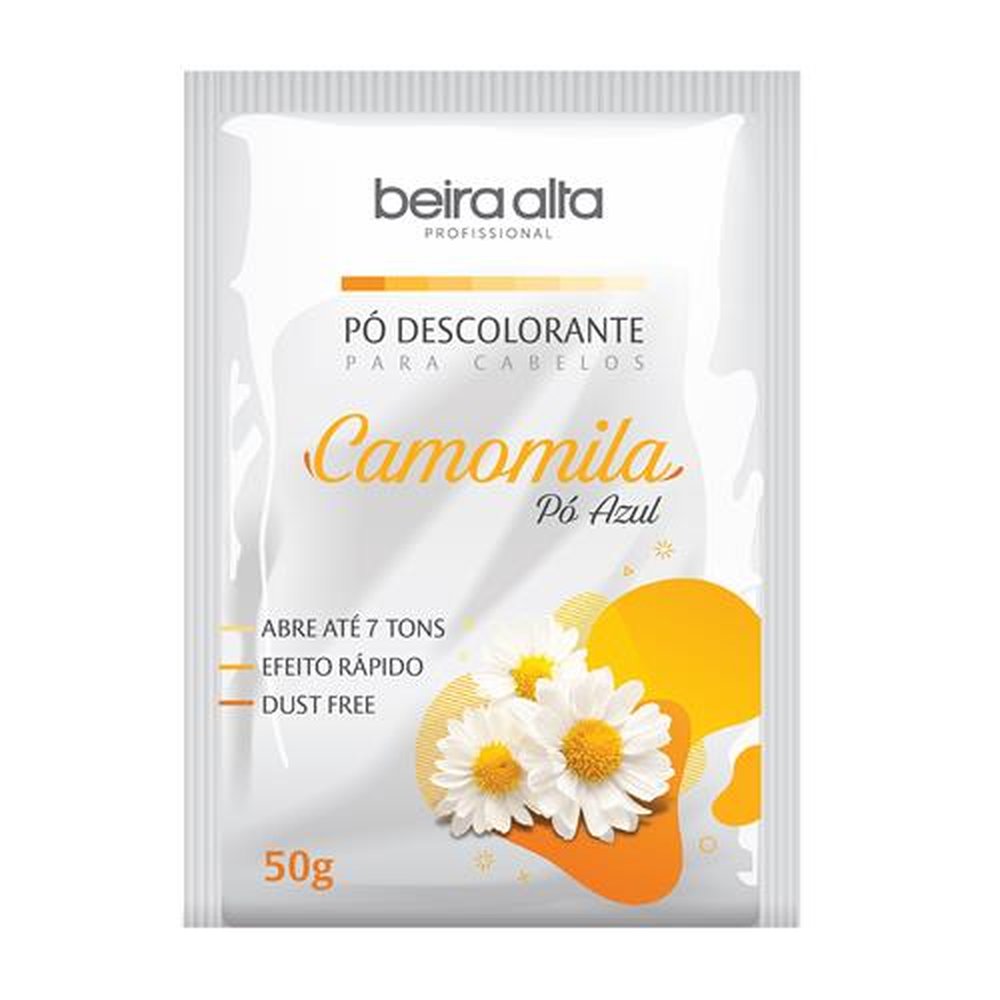 Pó Descolorante Camomila Sache 50G (Caixa Com 108 Unidades)