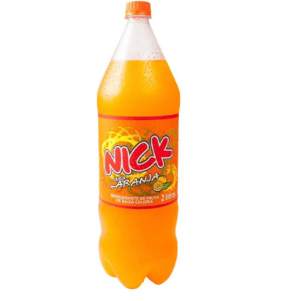 Refrigerante Nick Laranja Mate Couro 2L Pet | Fardo Com 6