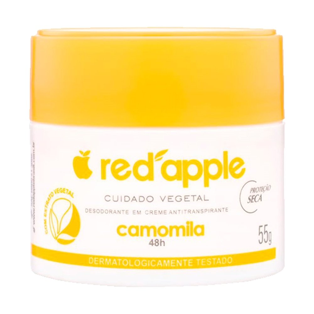 Desodorante Red Apple Creme Camomila 55g