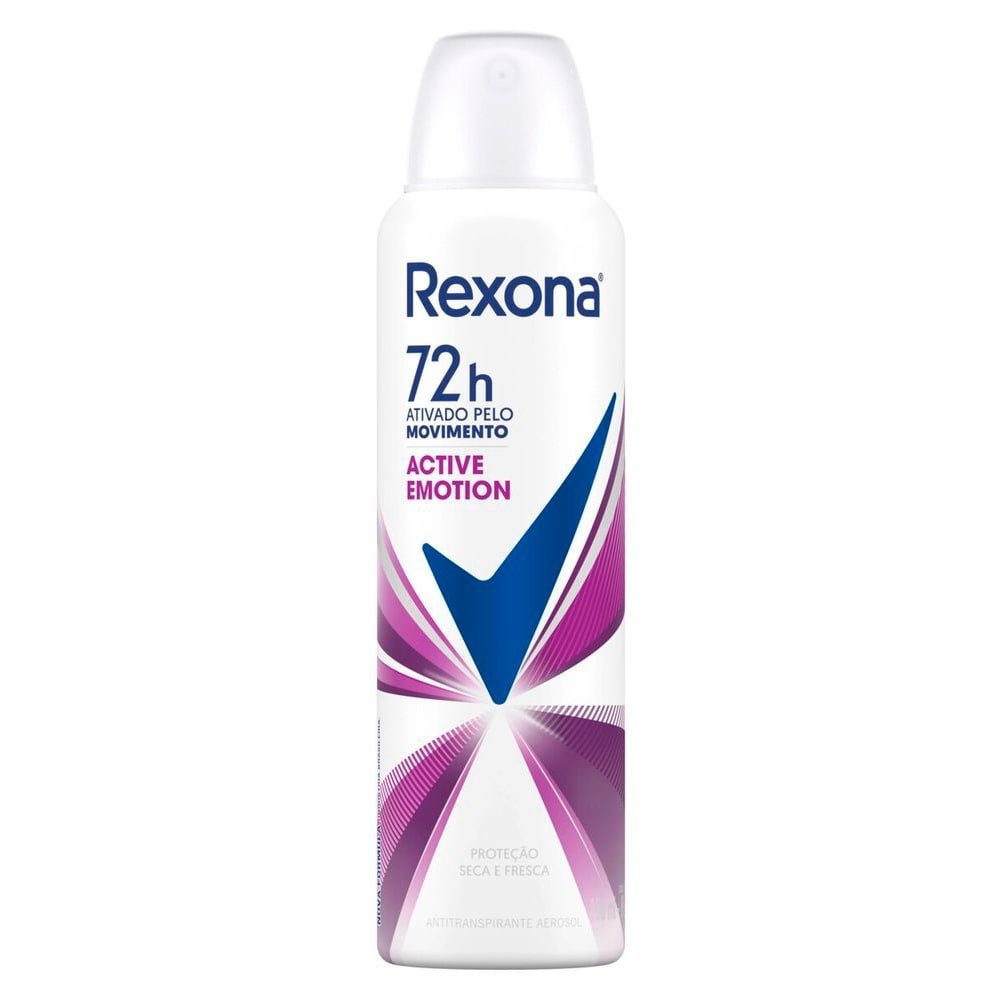 Desodorante Rexona Aerossol Women Active Emotion 150ml