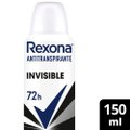 Desodorante Rexona Aerossol Women Invisible 150ml