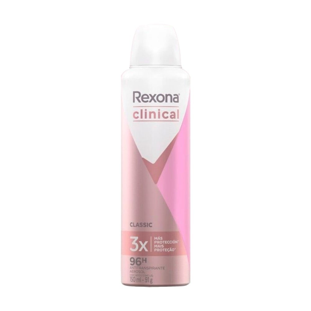 Desodorante Rexona Aerossol Women Clinical Classic 150ml