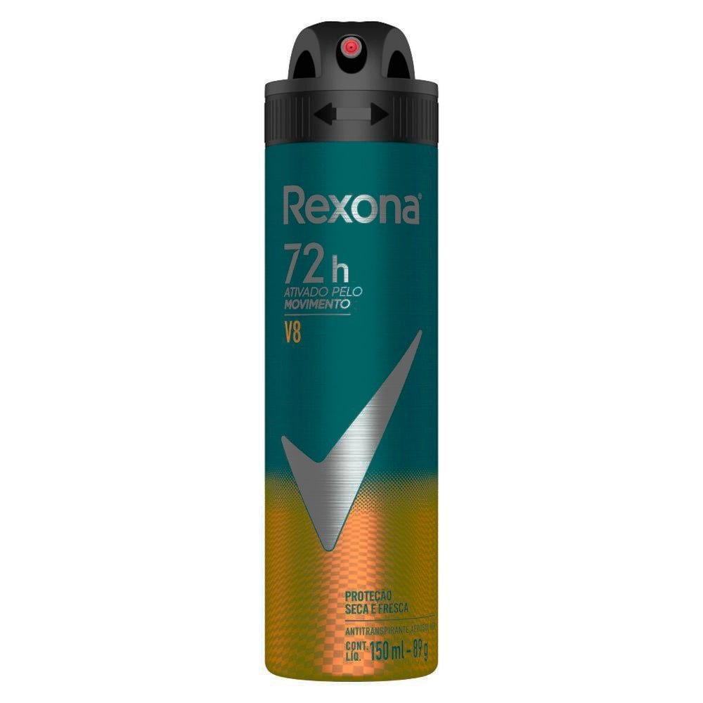 Desodorante Rexona Aerosol Men V8 150ml