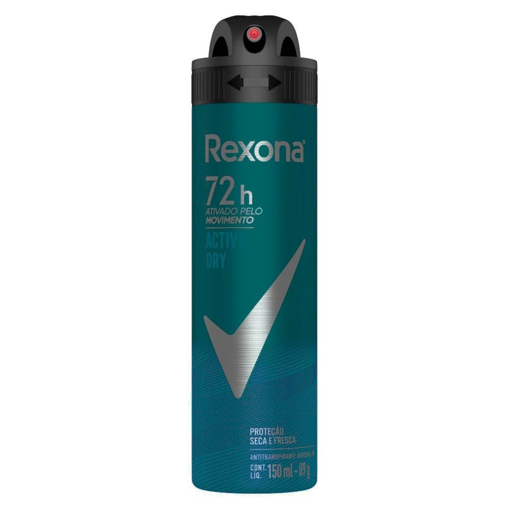 Desodorante Rexona Aerossol Men Active 150ml