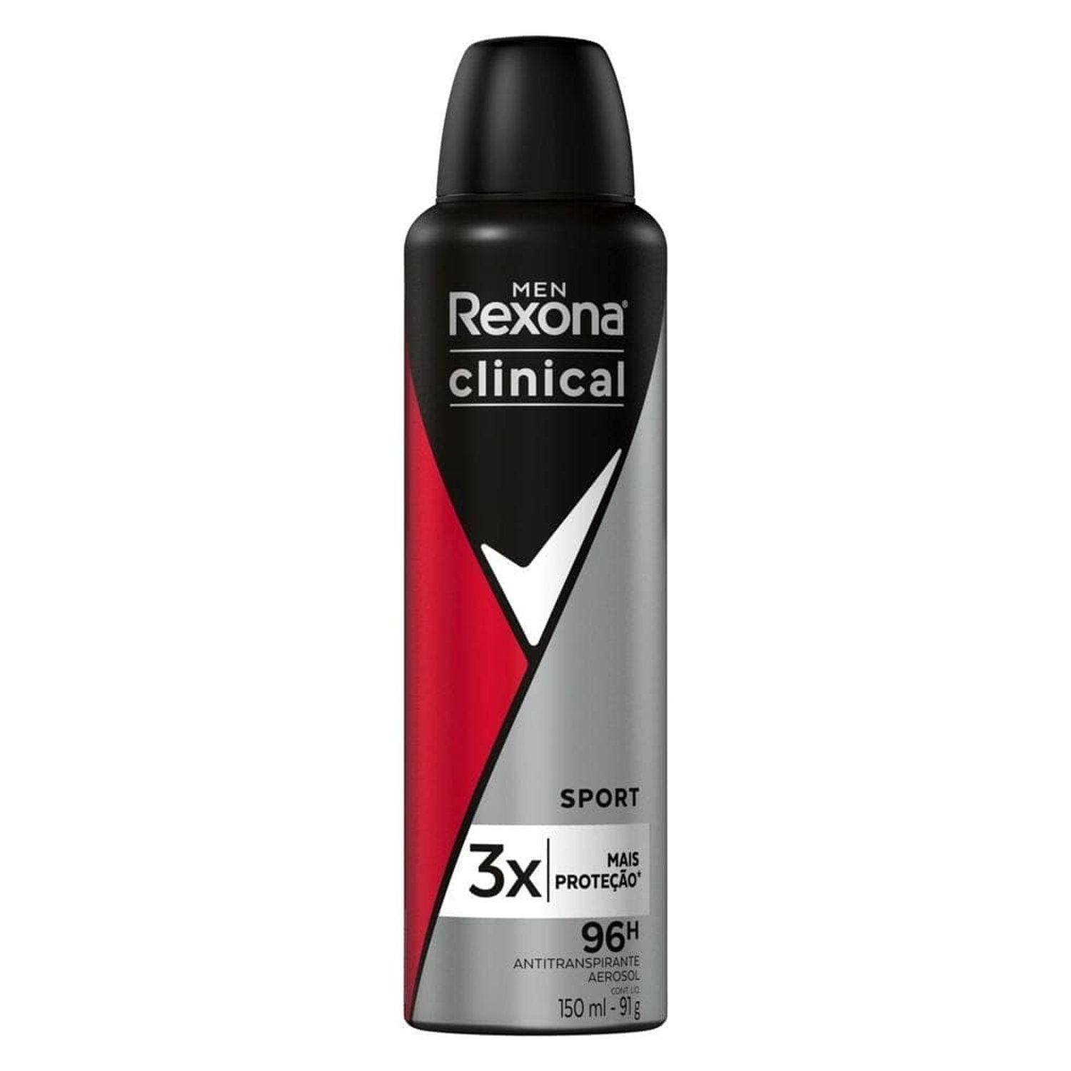 Desodorante Rexona Aerossol Men Clinical Sport 150ml