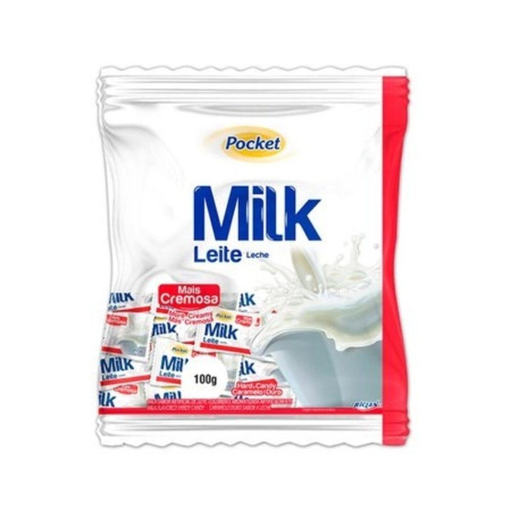 Bala Pocket 100g Leite