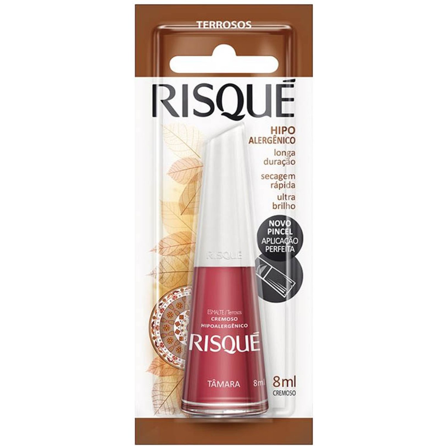 Esmalte Risqué Cremoso Gabriela Blister 8ml