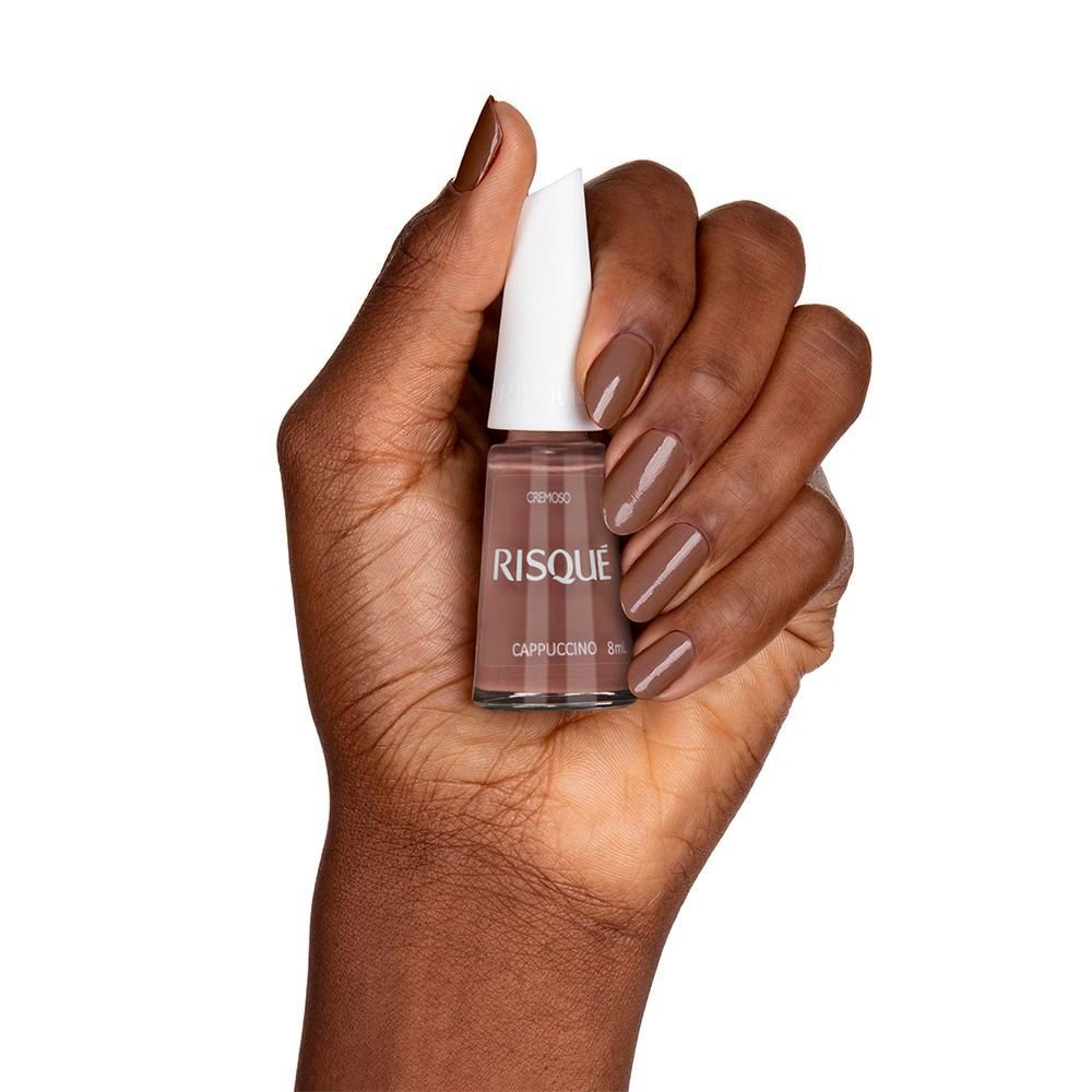Esmalte Risqué Ultra Nudes Cremosos Cappuccino Blister 8ml