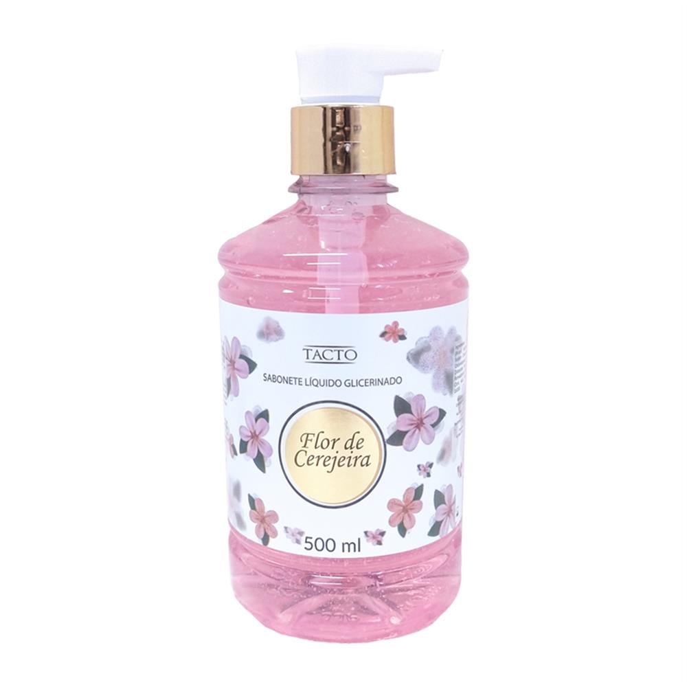 Sabonete Liquido C/Valvula 500Ml Flor Tacto