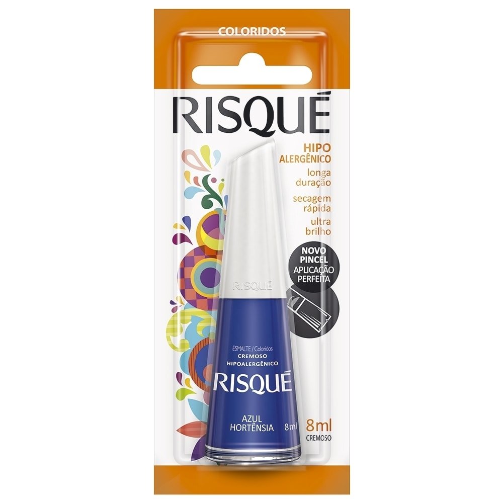Esmalte Cremoso Azul Hortência 8ml - Risqué
