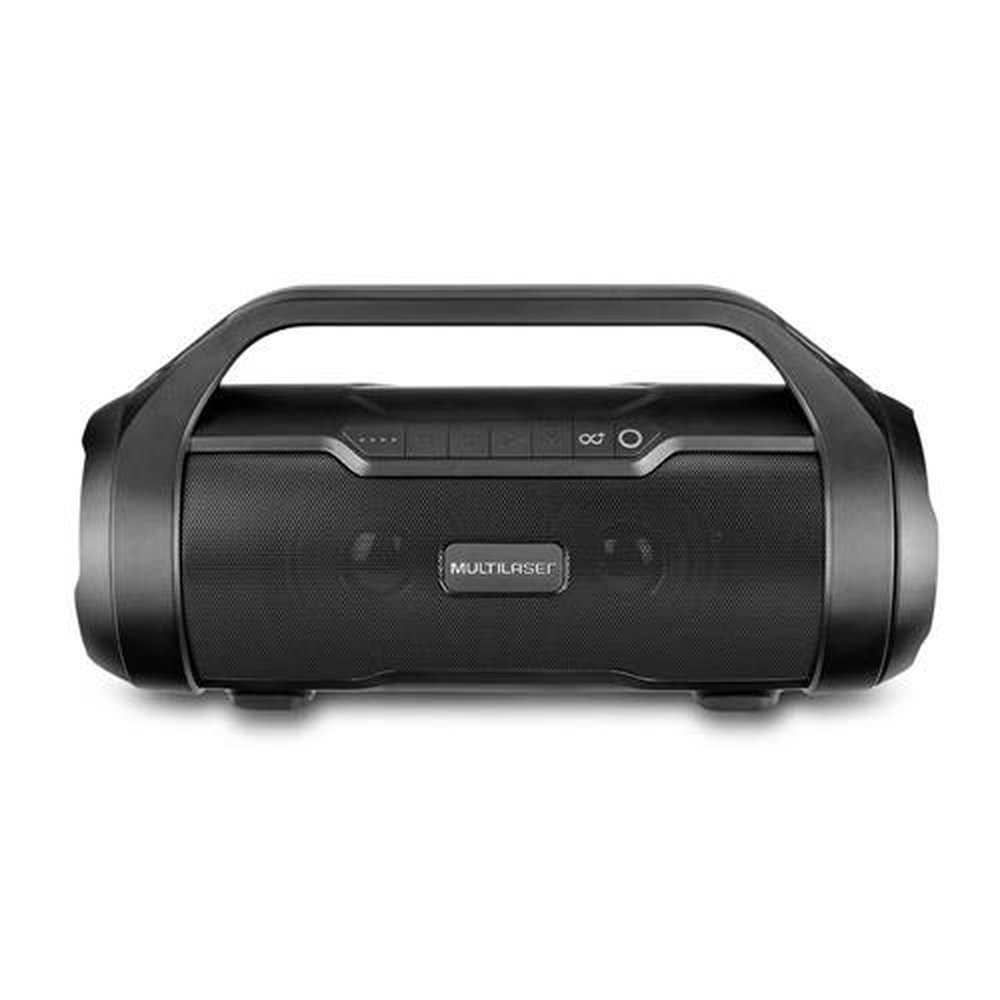 Caixa de Som Boombox Multilaser 180W BT/AUX/SD/USB/FM - SP339