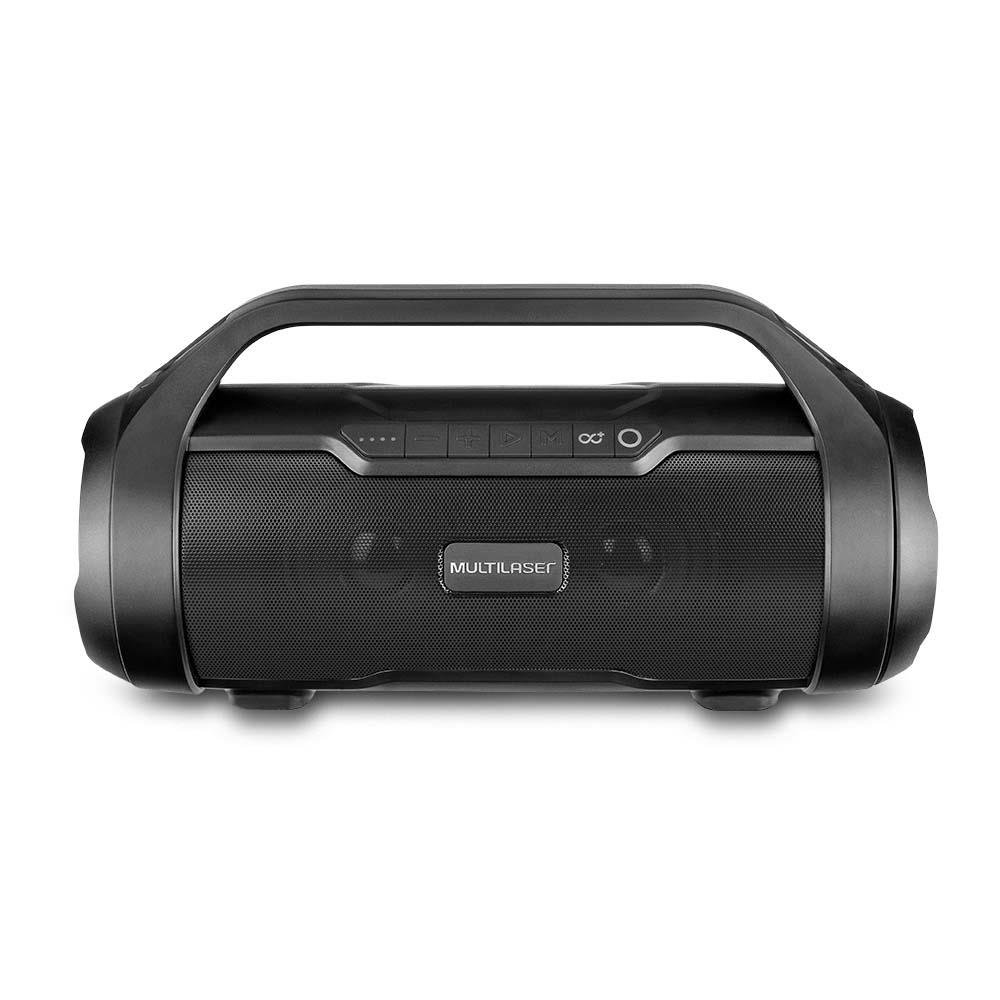 Caixa de Som Boombox Multilaser 180W BT/AUX/SD/USB/FM - SP339