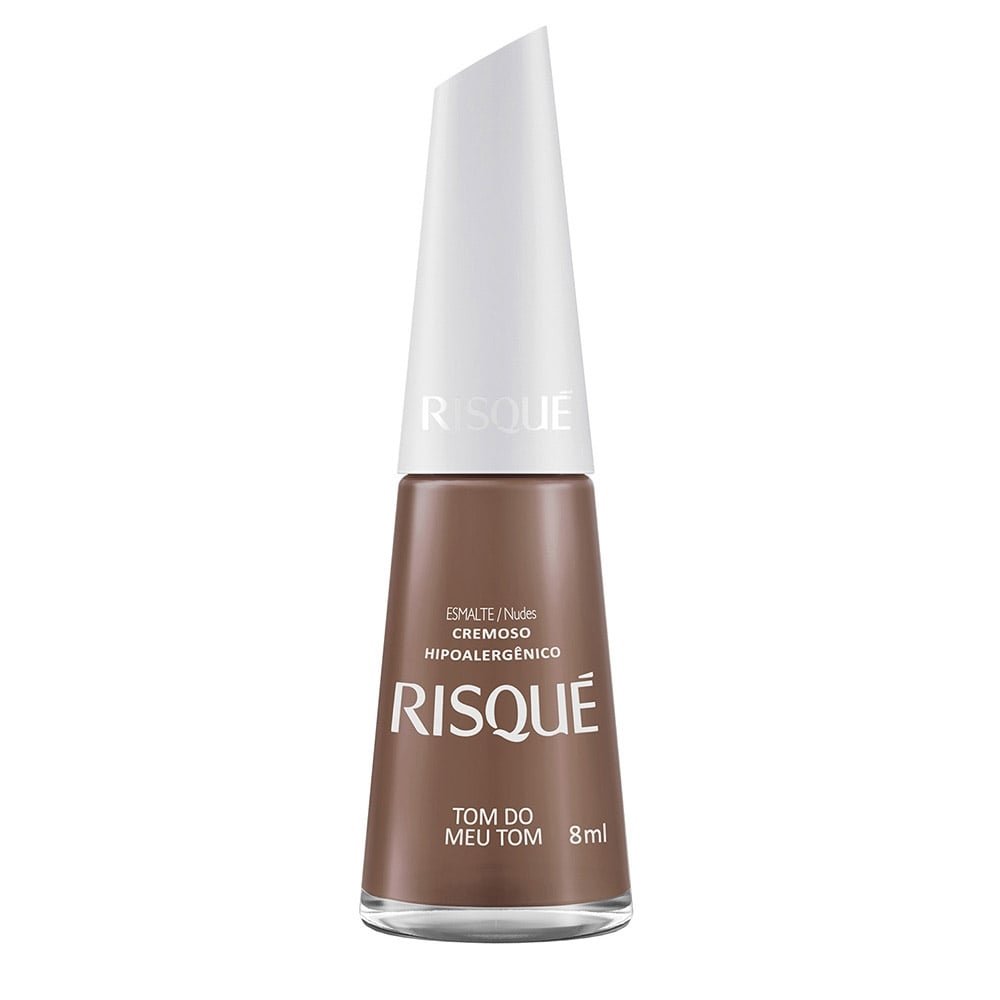 Esmalte Risqué Cremoso Tom Do Meu Tom Comercial 8ml