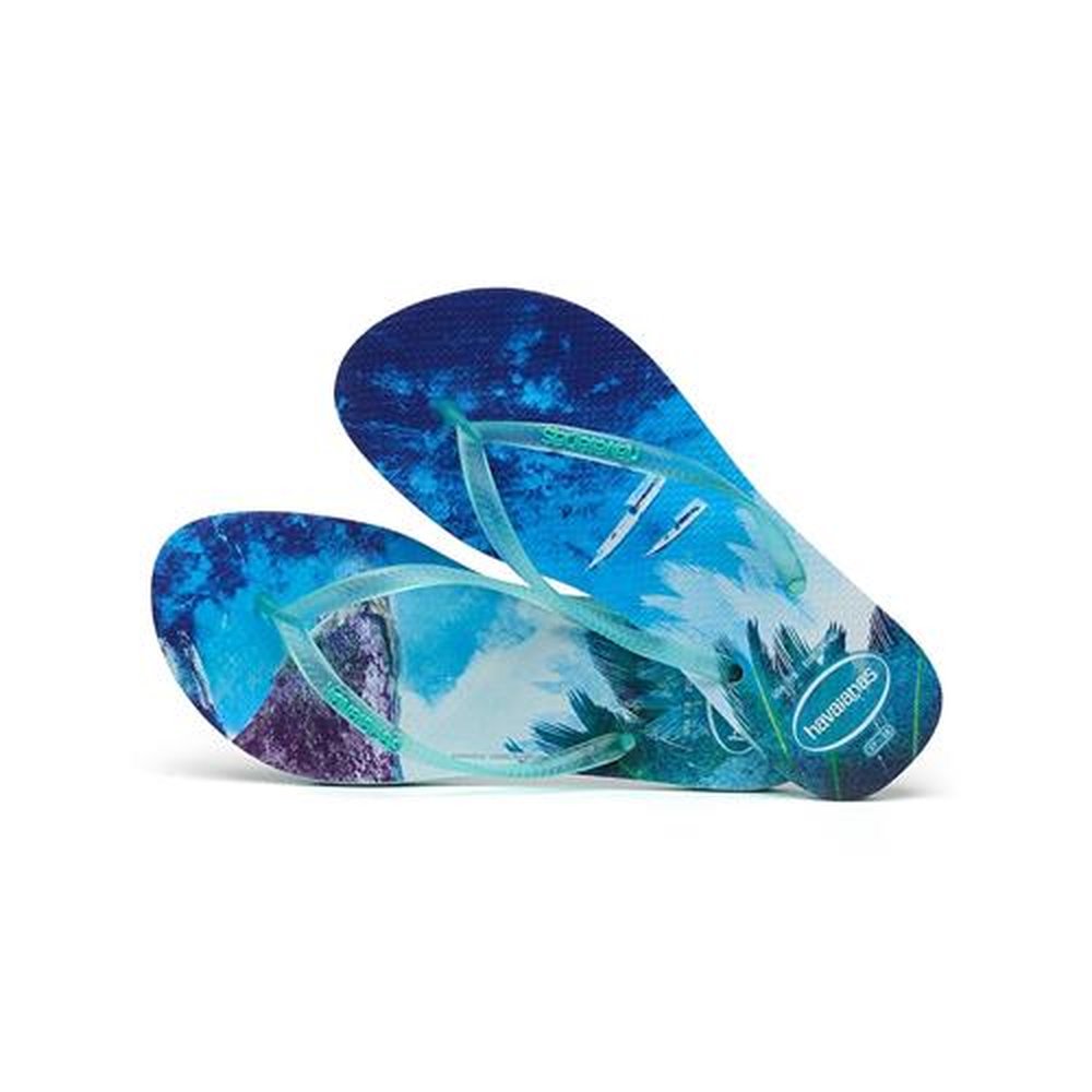 Havaianas Slim Paisage Azul Ceu 33/34