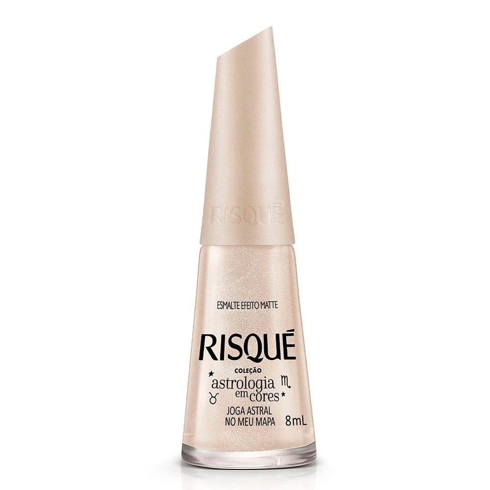 Esmalte Risqué Metálico Joga Astral no Meu Mapa Blister 8ml