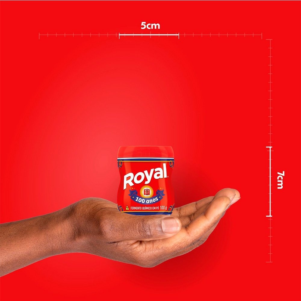 Fermento em Pó Royal 100g