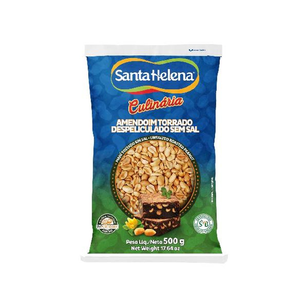 Amendoíssimo Despeliculado Sem Sal 500G Pacote