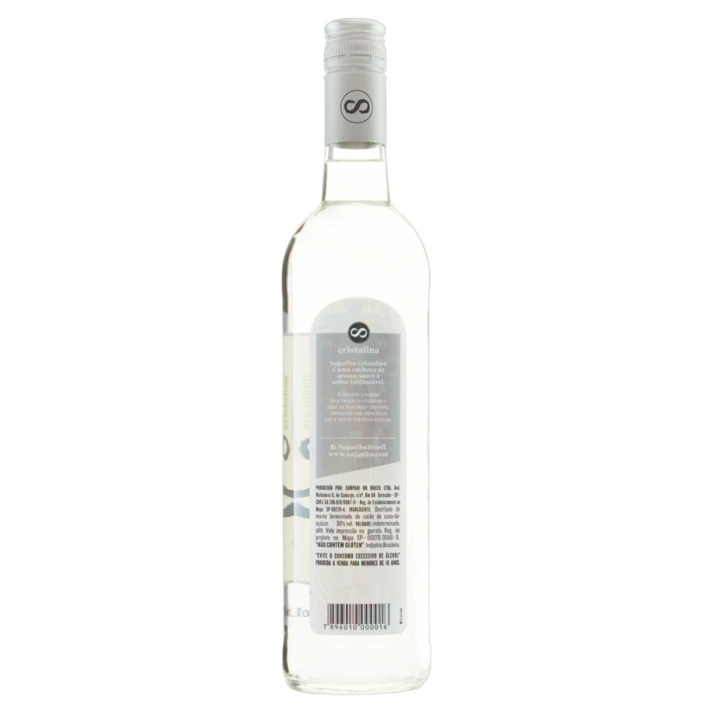 Cachaça Sagatiba Pura 700 ml