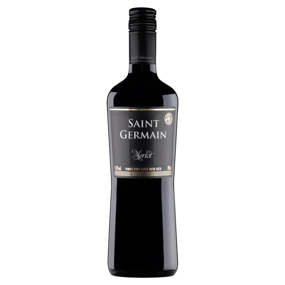 Vinho Saint Germain Merlot Tinto Demi Meio Seco 750ml