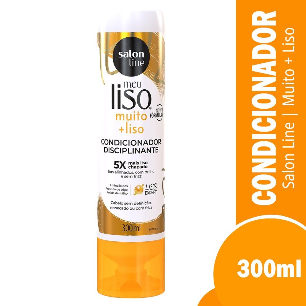 Condicionador Meu Liso Amido de Milho 300ml - Salon Line