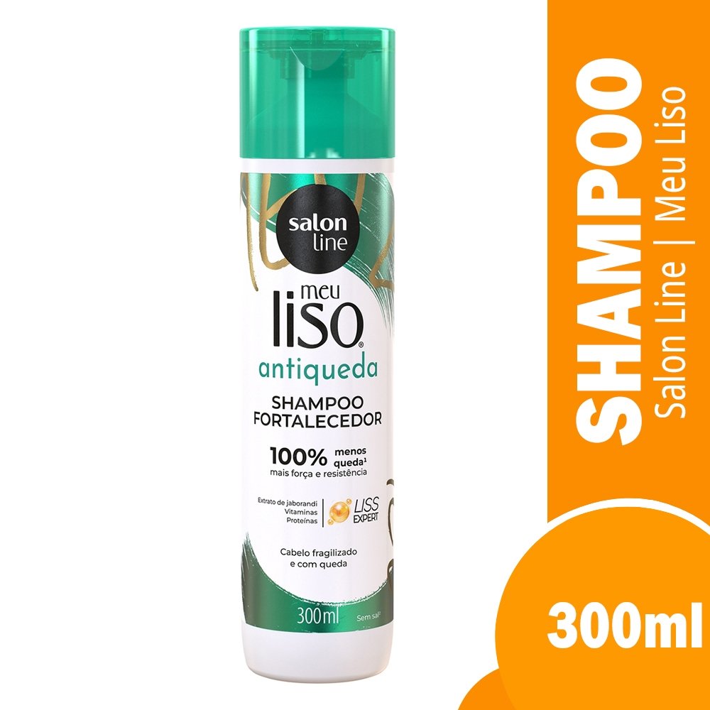 Shampoo Salon Line Meu Liso Antiqueda Jaborandi 300ml
