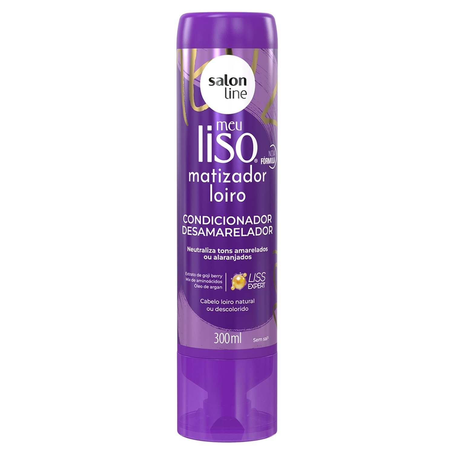 Condicionador Salon Line Meu Liso Matizador 300ml