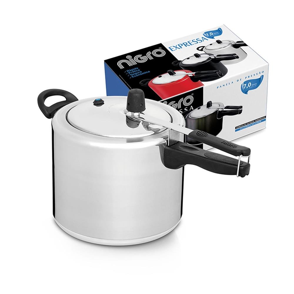 Panela Pressão 7,0L Expressa Polida
