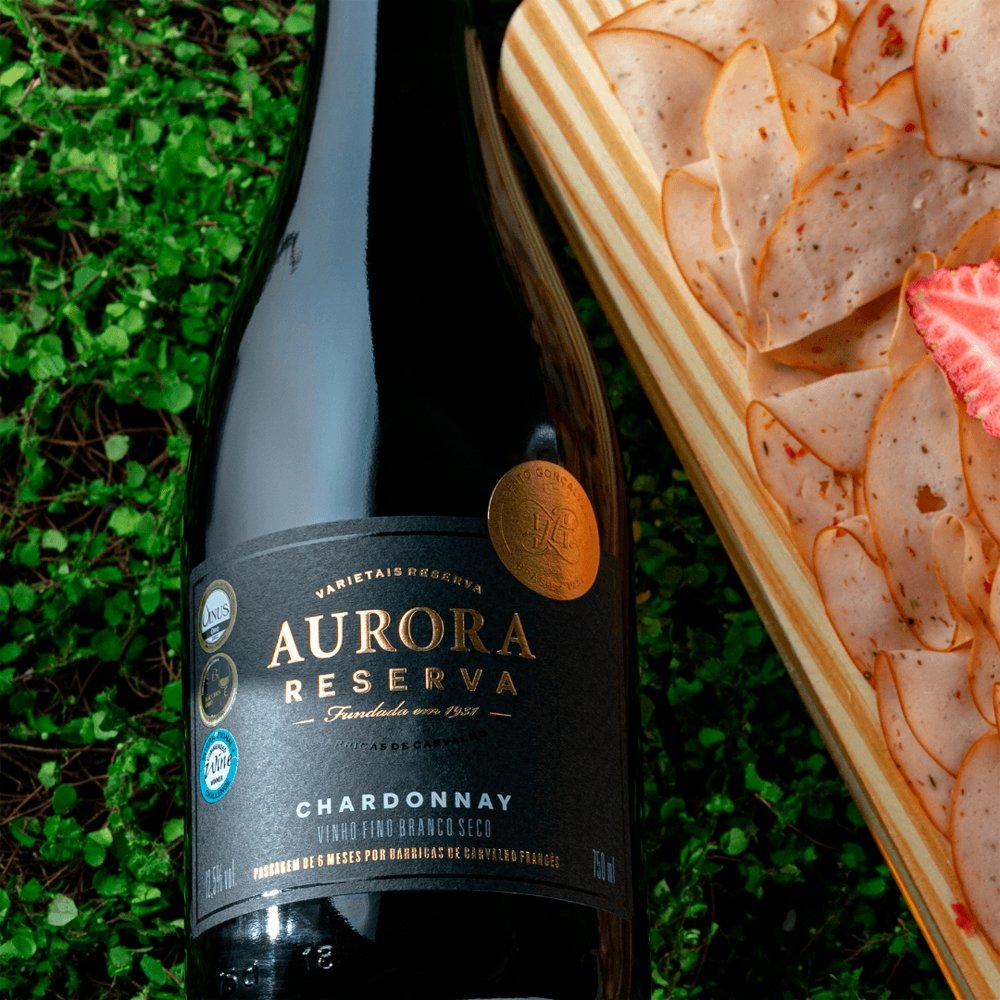 Vinho Aurora Reserva Chardonnay Branco 750ml