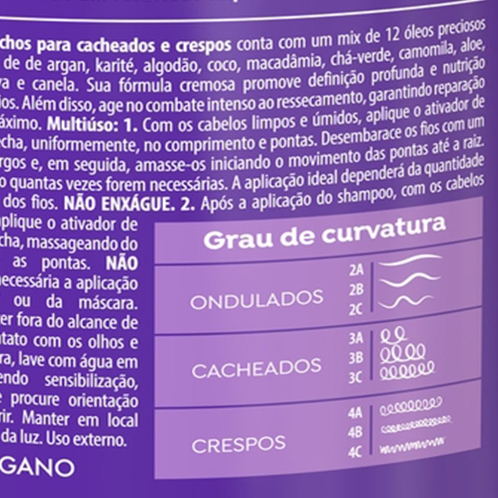 Creme Ativador de Cachos Salon Line S.O.S. Nutritivo 1kg