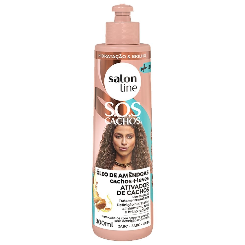 Creme Ativador De Cachos Salon Line Leve 300ml
