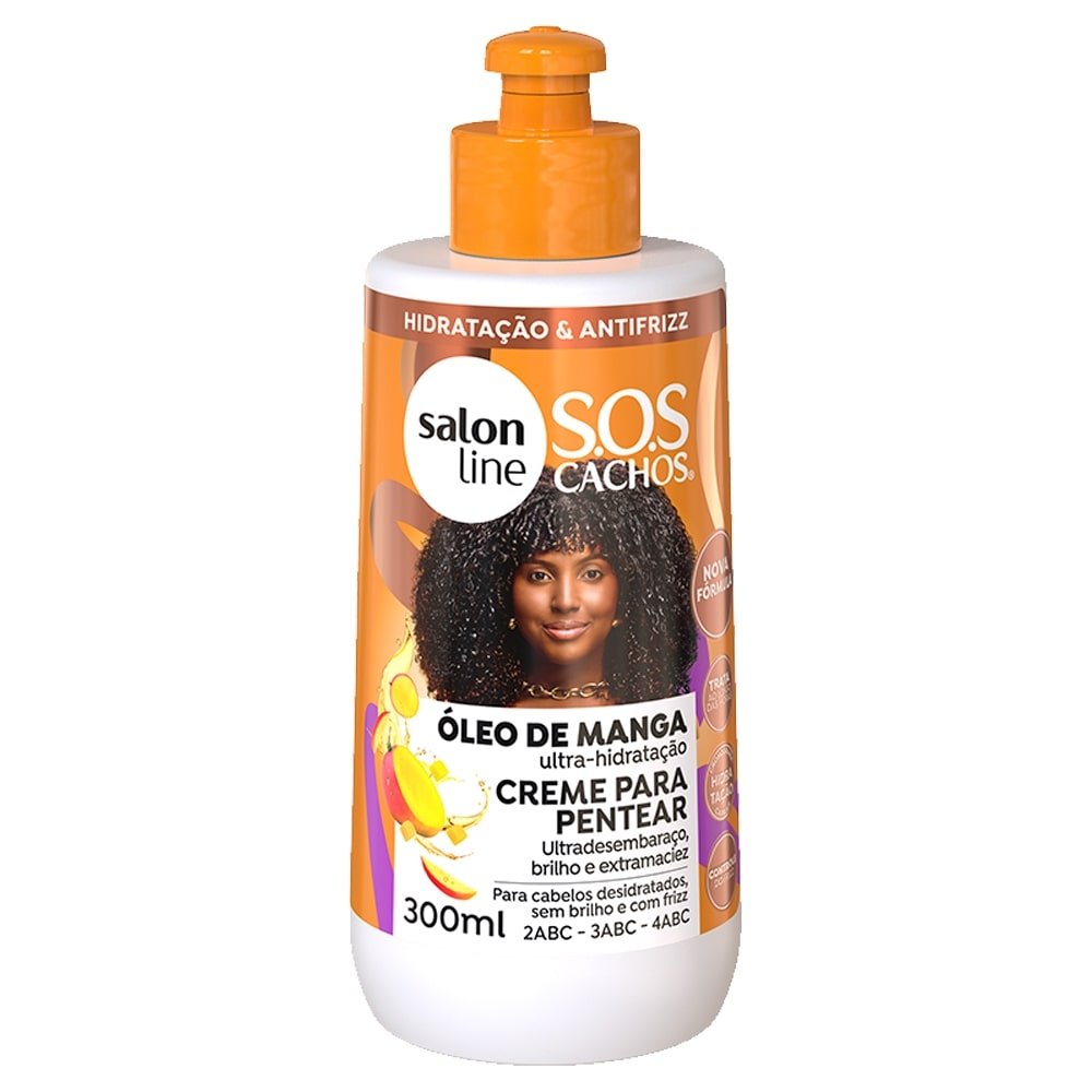Creme Para Pentear Salon Line SOS Oleo De Manga 300ml | Martins Atacado