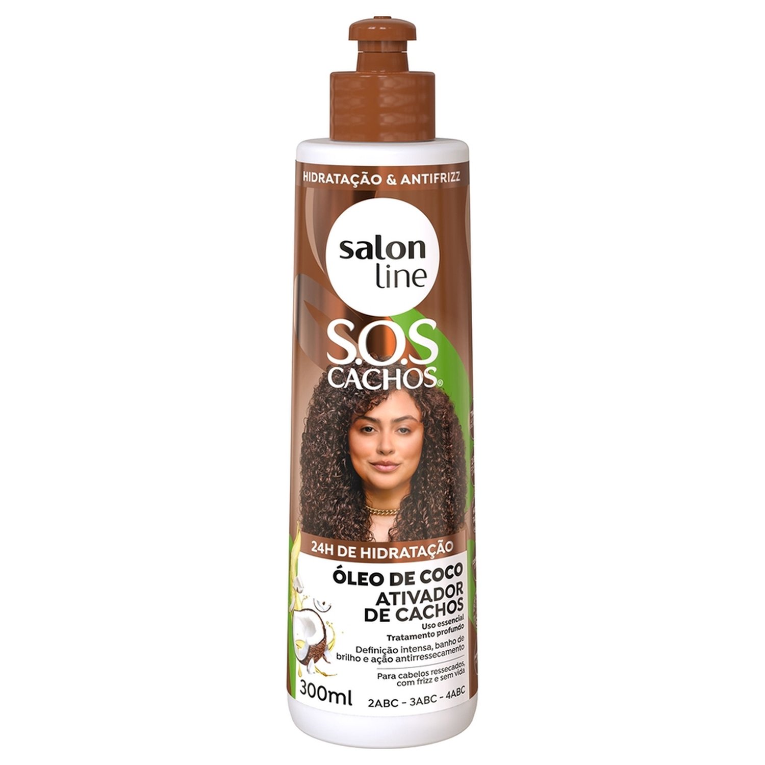 Creme Ativador De Cachos Salon Line SOS Coco 300ml