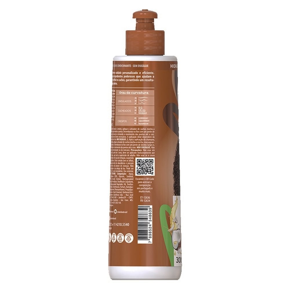 Creme Ativador De Cachos Salon Line SOS Coco 300ml