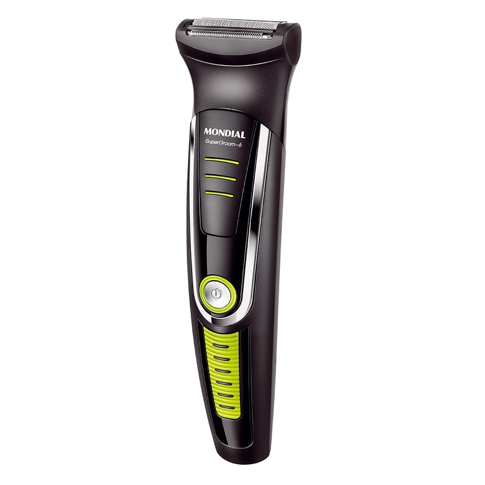 Aparador de Pelos Mondial BG04 Super Groom 6 em 1 Sem Fio, Bivolt