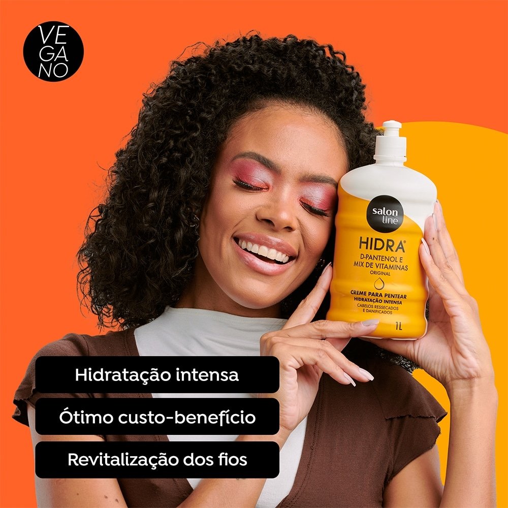 Creme para Pentear Salon Line Hidra 1 Litro